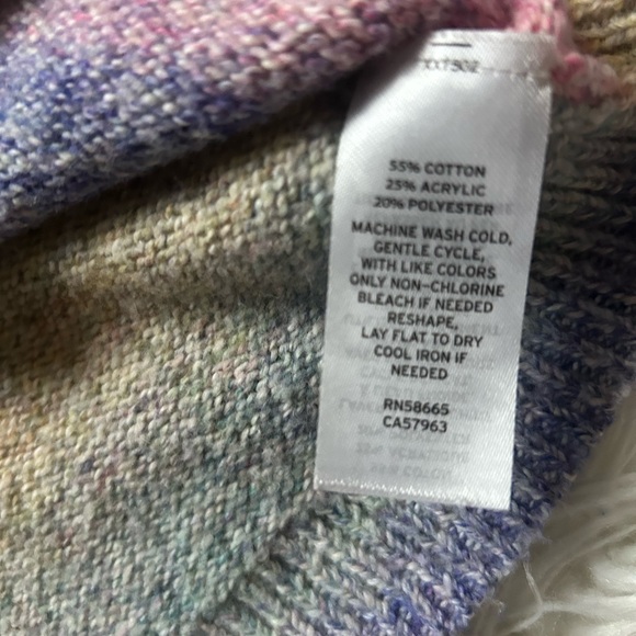 Tucker + Tate Pastel Striped Ruffle Sweater - Picture 4 of 6